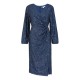рокля,дамски,поли,и,рокли,yumi,yumi,black,sequin,ruched,wrap,dress,navy