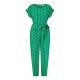 дамски,летни,гащеризони,yumi,yumi,green,spot,print,jumpsuit,green