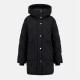 яке,дамски,якета,и,палта,barbour,women's,kailyn,hooded,long,sleeve,medium,puffer,jacket,black,c,tartan