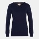 пуловер,дамски,плетени,дрехи,barbour,pendle,crew,neck,jumper,navy,hessian