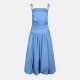 рокля,дамски,поли,и,рокли,amylynn,women's,amy,lynn,alexa,shoulder,tie,ultra,mini,peplum,dress,chambray