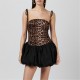рокля,дамски,поли,и,рокли,amylynn,women's,alexa,ultra,peplum,dress,leopard