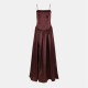 рокля,дамски,поли,и,рокли,amylynn,women's,alexa,satin,maxi,dress,chocolate