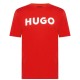 тениска,мъжки,летни,облекла,hugo,dulivio,t,shirt,red,white,693