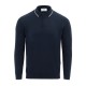 пуловер,промоция,на,зимни,облекла,firetrap,mens,long,sleeve,polo,jumper,navy,grey