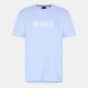 тениска,мъжки,тениски,boss,mens,boss,bodywear,short,sleeve,t,shirt,with,logo,print,detail,ltblue,451