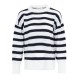блуза,дамски,плетени,дрехи,miso,stripe,jumper,knitwear,women,black,white