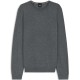 пуловер,мъжки,пуловери,boss,men,s,leno,knit,jumper,soft,virgin,wool,medium,grey