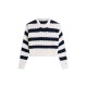 пуловер,дамски,плетени,дрехи,tommy,jeans,women's,cable,knit,jumper,navy,stripe