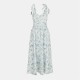 рокля,дамски,поли,и,рокли,french,connection,women's,serenity,a,line,dress,cream,blue