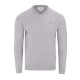 пуловер,мъжки,пуловери,lee,cooper,cooper,long,sleeve,v,neck,jumper,light,grey