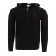 суичър,мъжки,горнища,с,качулка,мъжки,пуловери,lee,cooper,cooper,long,sleeve,zip,thru,hoodie,black