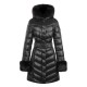 яке,дамски,якета,и,палта,arctic,army,women's,faux,fur,long,sleeve,long,puffer,jacket,black