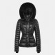 дамско,яке,дамски,якета,и,палта,arctic,army,women,s,aurora,belted,hooded,long,sleeve,short,puffer,jacket,black
