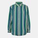 дамски,ризи,polo,ralph,lauren,women's,stripe,long,sleeve,patterned,shirt,green,blue,mult