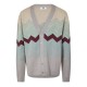 жилетка,дамски,плетени,дрехи,мъжки,пуловери,missoni,unisex,adults,stripe,cardigan,beige,chiaro