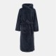 дамски,пижами,linea,fleece,robe,women,navy