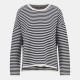 пуловер,дамски,плетени,дрехи,barbour,women's,crew,neck,knitted,jumper,navy,stripe