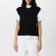 дамски,плетени,дрехи,emporio,armani,cable,knit,vest,nero
