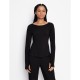 пуловер,дамски,плетени,дрехи,armani,exchange,ax,jumper,ld99,black