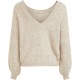 дамски,плетени,дрехи,vila,vila,jamina,v,neck,ld10,natural,melange