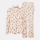 пижама,дамски,пижами,urban,threads,women's,long,sleeve,pyjama,set,xmas,puddin