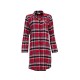 cyberjammies,windsor,super,cosy,check,nightshirt,red,check
