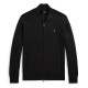 пуловер,мъжки,пуловери,polo,ralph,lauren,men,s,knitted,full,zip,crew,neck,jumper,dark,granite