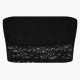къса,блуза,missy,empire,lace,bandeau,crop,top,black