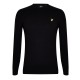 блуза,мъжки,летен,каталог,мъжки,пуловери,lyle,and,scott,merino,crew,knit,sweater,jet,black,z865