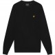 блуза,мъжки,пуловери,lyle,and,scott,merino,crew,knit,sweater,jet,black,z865