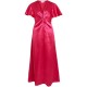 рокля,дамски,поли,и,рокли,vila,visittas,v,neck,dress,pink,yarrow