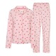 пижама,дамски,пижами,chelsea,peers,women's,modal,long,sleeve,pyjama,sets,strawberries