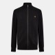 плетена,блуза,мъжки,пуловери,мъжки,тениски,fred,perry,men,s,textured,full,zip,knitted,top,black,102