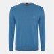 пуловер,облекла,на,разпродажба,мъжки,пуловери,boss,kanovano,knitted,jumper,open,blue