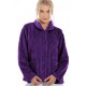 поларено,яке,дамски,пижами,camille,supersoft,fleece,diamond,print,bed,jacket,with,pockets,diamond,purple
