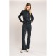 клин,agon,black,flare,leggings,black