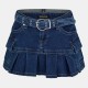дамска,пола,поли,и,къси,панталони,true,religion,women,s,belted,cargo,denim,skirt,la,serena