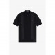 блуза,с,яка,мъжки,пуловери,мъжки,тениски,fred,perry,men,s,knitted,short,sleeve,polo,shirt,black,102