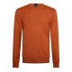 пуловер,мъжки,пуловери,boss,men's,hbb,botto,knitted,crew,jumper,dark,orange,809