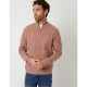 мъжки,пуловер,облекла,на,разпродажба,мъжки,пуловери,threadbare,quarter,zip,cable,knit,jumper,mens,brown,twist