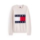 блуза,мъжки,пуловери,tommy,jeans,tj,flag,sweater,sn54,ancnt,white,htr