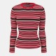 дамски,пуловер,дамски,плетени,дрехи,nobodys,child,women,s,stripe,structured,knit,crew,neck,jumper,multi