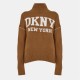 пуловер,дамски,плетени,дрехи,dkny,women's,knitted,turtle,neck,jumper,camel