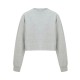 блуза,дамски,блузи,miso,women's,cropped,sweatshirt,grey