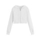 суичър,дамски,горнища,с,качулка,miso,women's,cropped,hoodie,white