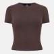 дамски,топове,represent,women,s,cropped,slim,fit,baby,tee,cherry,truffle