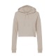 дамски,суичър,дамски,горнища,с,качулка,miso,women,s,cropped,hoodie,sand