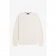 пуловер,мъжки,пуловери,fred,perry,men,s,pique,crew,neck,jumper,ecru,560