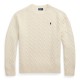 дамски,пуловер,дамски,плетени,дрехи,polo,ralph,lauren,women,s,cable,crew,neck,jumper,authentic,cream